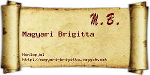 Magyari Brigitta névjegykártya