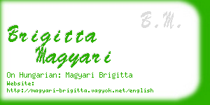 brigitta magyari business card